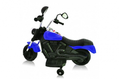 Детский электромотоцикл с надувными колесами