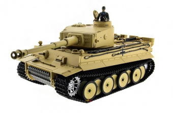 Радиоуправляемый танк Taigen 1:16 German Tiger 1 для ИК танкового боя (раняя версия) 2.4 Ghz