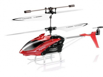 Р/У вертолет Syma S5 (красный) IR RTF