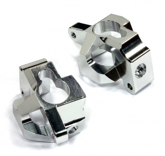 Кастер блоки 2шт (серебро) HPI 1/10 Bullet MT & Bullet ST