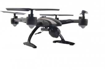 Радиоуправляемый квадрокоптер JXD с поворотной HD камерой 2MP FPV 5.8G и барометром