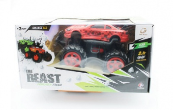 Радиоуправляемый внедорожник Wangfeng Monstre Truck Nissan Silvia 1:14 (свет, звук)