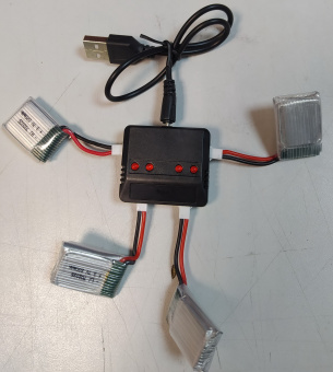 Зарядное устройство для 4 Li-Po аккумуляторов 3.7v