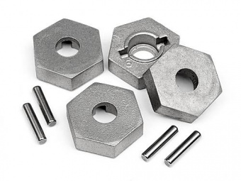 Хабы колес 17mm (4шт) с пинами