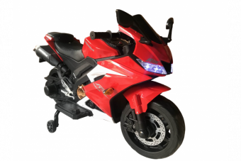 Детский электромотоцикл Yamaha R15 (до семи лет) Красный