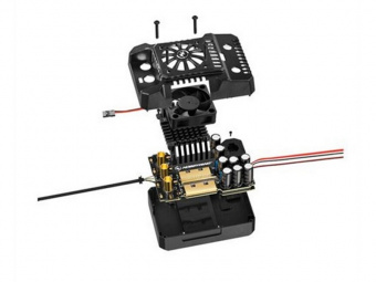 Бесколлекторный регулятор Hobbywing EZRUN MAX4-HV (300A-2000A, 1/5) влагозащищённый