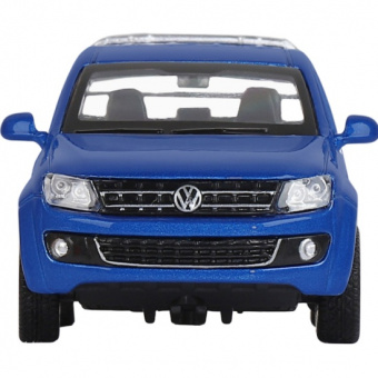 Машина АВТОПАНОРАМА Volkswagen Amarok, синий, 1/46, инерция, откр. двери, в/к 17,5*12,5*6,5 см