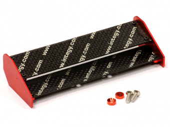 Bi-Level Carbon Fiber Composite Rear Wing for Traxxas 1/16 E-Revo VXL