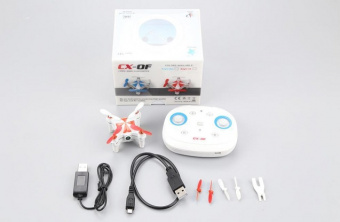 Квадрокоптер Cheerson CX-OF-TX Mini RTF 2.4G Optical Flow (синий)