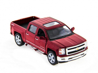 Машина Kinsmart 1:46 Chevrolet Silverado инерция (1/12шт.)  б/к