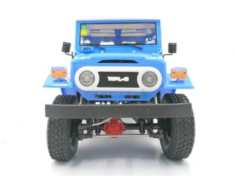 Радиоуправляемая машина WPL Toyota FJ40 (голубая) 4WD 2.4G 1/16 KIT