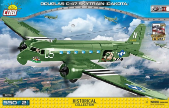 Конструктор COBI самолет DOUGLAS C-47 SKYTRAIN / 550  PCS / 5701