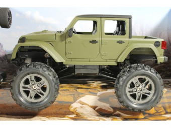 Радиоуправляемый краулер Double Eagle JEEP 1:14 4WD 2.4G (кузов пикап)