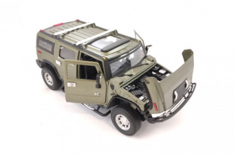 Радиоуправляемый джип MZ Hummer H2 масштаб 1:24 - 25020A-GREEN