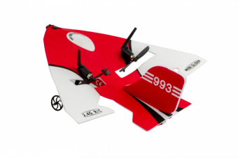 Радиоуправляемый самолет (Мини планер) Mini Glider RTF 2.4G Красный
