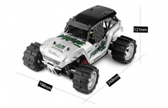 Радиоуправляемый монстр WLToys Fierce Zealot 4WD RTR 1:18 2.4G