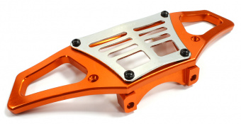 Бампер задний (оранж) для HPI Savage XL, Flux & X 4.6 RTR