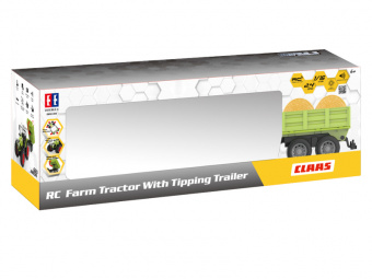 Радиоуправляемый трактор с прицепом Double Eagle CLAAS ARION 660 1/16 2.4G RTR