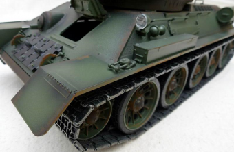 Радиоуправляемый танк Taigen 1:16 T34-85 (зеленый) 2.4 Ghz (пневмо)