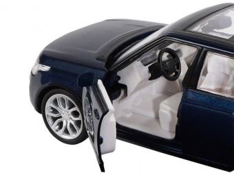 Машина АВТОПАНОРАМА'' 2013 Range Rover, темно-синий, 1/34, свет, звук, инерция, в/к 17,5*13,5*9 см