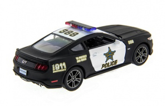 Машинка Kinsmart Ford Mustang GT 2015 Police 1:38 инерционная