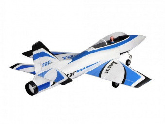 Р/У самолет Top RC Jet Star голубой 800 мм импеллер 65мм PNP