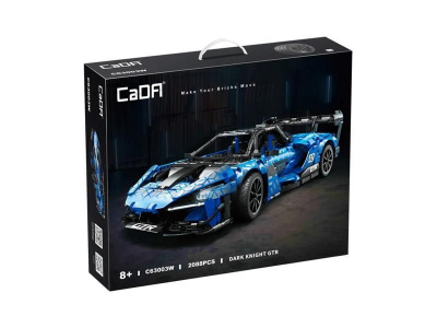 Конструктор CaDA спортивный автомобиль Dark Knight GTR (2088 деталей)