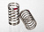 Пружины, shock (nickel finish) (GTR) (2.77 rate, pink)  (1 pair)