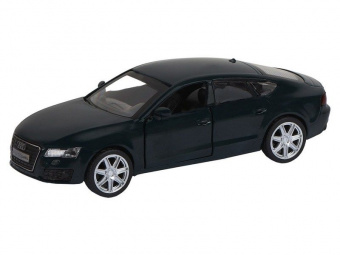 Машина ''АВТОПАНОРАМА'' Audi A7, зеленый, 1/43, инерция, в/к 17,5*12,5*6,5 см