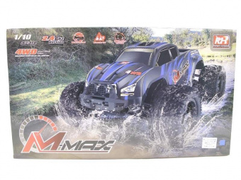 Радиоуправляемый монстр Remo Hobby MMAX UPGRADE (синий) 4WD 2.4G 1/10 RTR