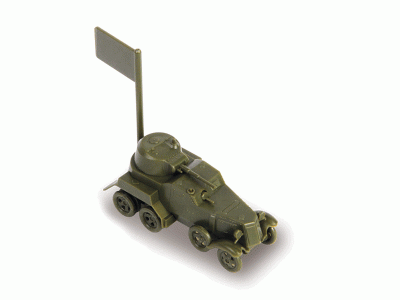 Сборная модель ZVEZDA Советский бронеавтомобиль БА-10, 1/100