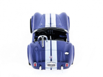 Машина Kinsmart Shelby Cobra 427 1965 инерция (1/12шт.) 1:32 б/к
