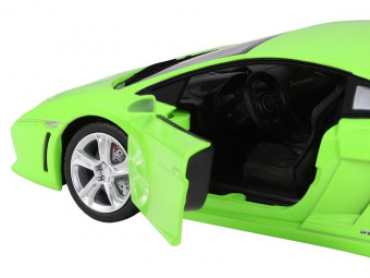 Машина ''АВТОПАНОРАМА'' Lamborghini Gallardo LP560-4, зеленый, 1/24, свет, звук, в/к 24,5*12,5*10,5см