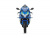 Мотоцикл АВТОПАНОРАМА SUZUKI GSR-R1000, 1/12, металл, синий, свободный ход колес Мотоцикл АВТОПАНОРАМА SUZUKI GSR-R1000, 1/12, металл, синий, свободный ход колес