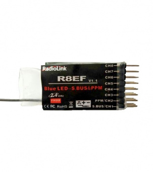 8-канальный приемник RadioLink R8EF (совместимость - T8FB, T8S)