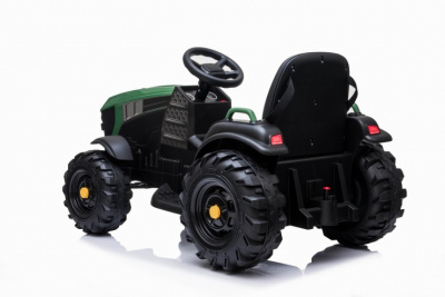 Детский Электромобиль Bettyma трактор с Прицепом 2WD 12V Зеленый