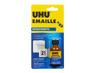 Клей для ремонта эмалированных поверхностей UHU Emaile, 23 г, блистер