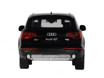 Машина ''АВТОПАНОРАМА'' Audi Q7, черный, 1/32, свет, звук, инерция, в/к 17,5*13,5*9 см