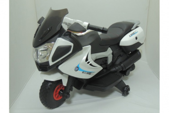 Детский электромотоцикл JH-9928 Белый