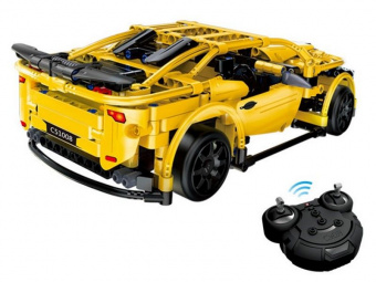 Радиоуправляемый конструктор CaDA Technic спортивная машина (419 деталей)