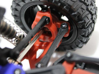Радиоуправляемый шорт-корс Remo Hobby Rocket UPGRADE (красный) 4WD 2.4G 1/16 RTR