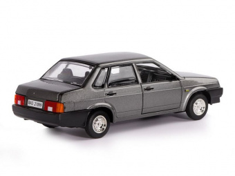 Машина ''АВТОПАНОРАМА'' ВАЗ 21099, 1/22, серый, инерция, в/к 24,5x12,5x10,5 см