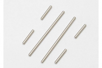 Suspension pin set (front or rear), 2x46mm (2), 2x14mm (4)
