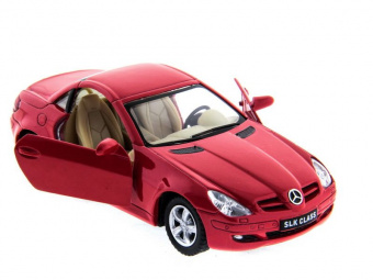 Машина Kinsmart 1:32 MERCEDES-BENZ SLK инерция (1/12шт.)  б/к