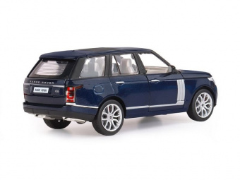Машина ''АВТОПАНОРАМА'' Range Rover, синий металлик, 1/26, свет, звук, в/к 24,5*12,5*10,5 см