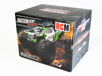 Радиоуправляемый монстр RCM Scout M3 (зеленый) 4WD 2.4G 1/20 RTR