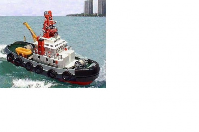 Радиоуправляемый буксир Heng Long Seaport Work Boat 2.4G