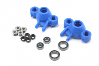 Axle Carriers/Oversized Bearings, Blue:Revo/Slayer