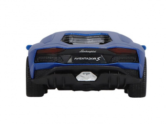 Машина ''АВТОПАНОРАМА'' Lamborghini Aventador S Coupe, синий, 1/32, свет, звук, в/к 17,5*12,5*6,5 см