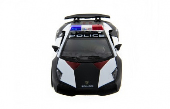 Машинка Kinsmart Lamborghini Sesto Elemento Police 1:40 (инерция) б/к